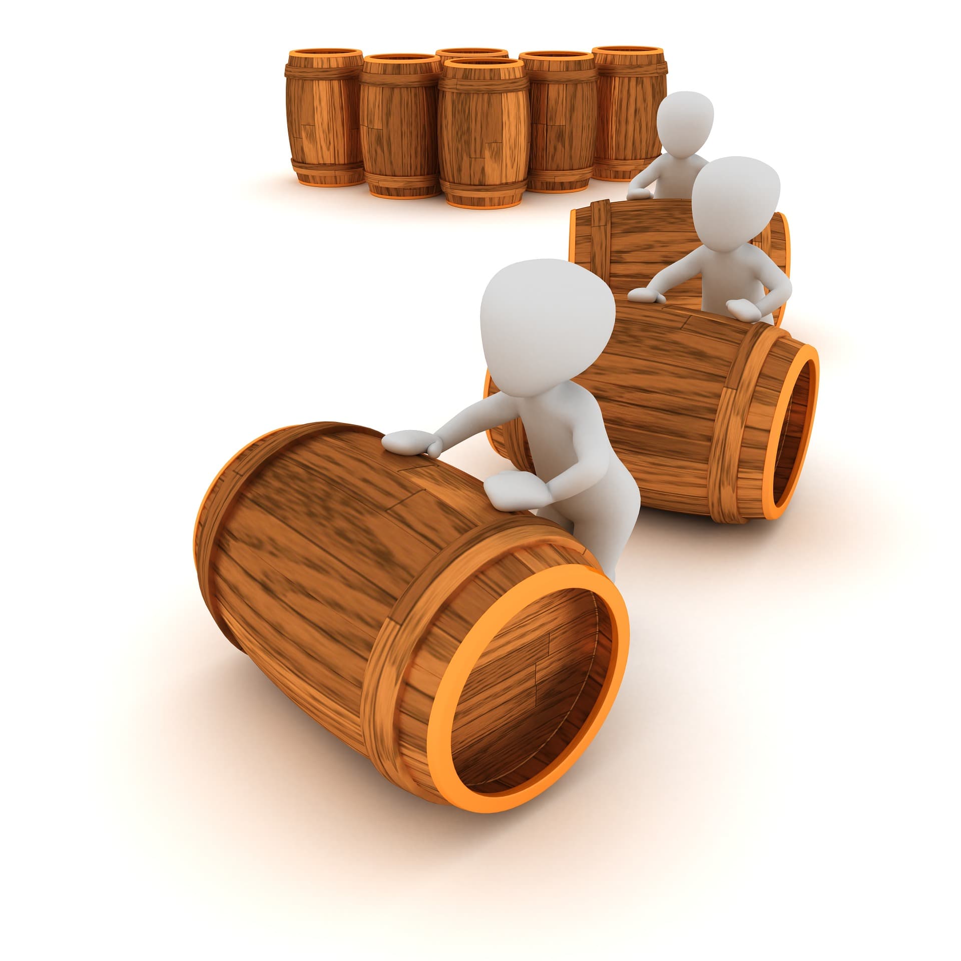 Tölgyfahordók egy magyar pincészetben